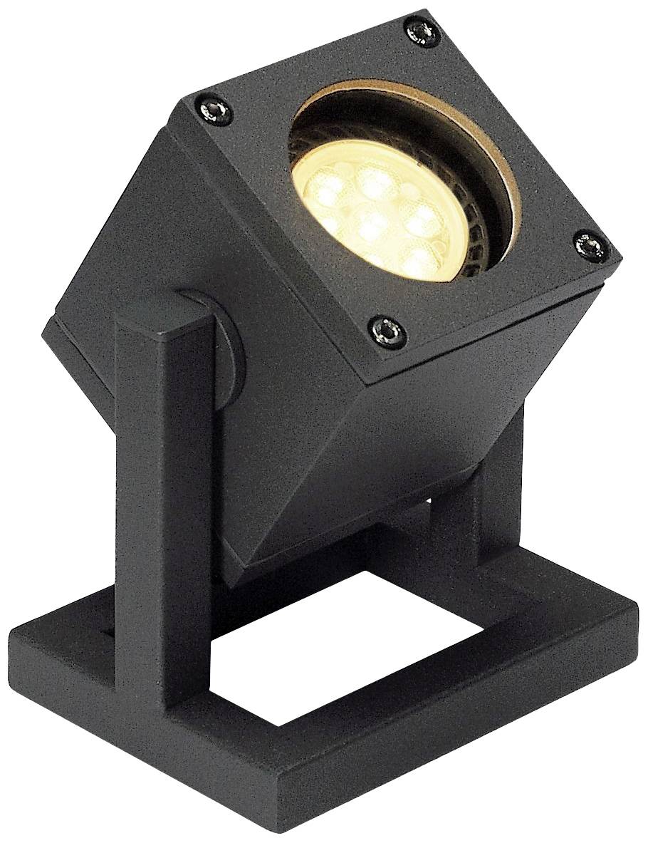 SLV 132835 CUBIX Lámpara LED de pie para exteriores GU10 25 W Antracita-0