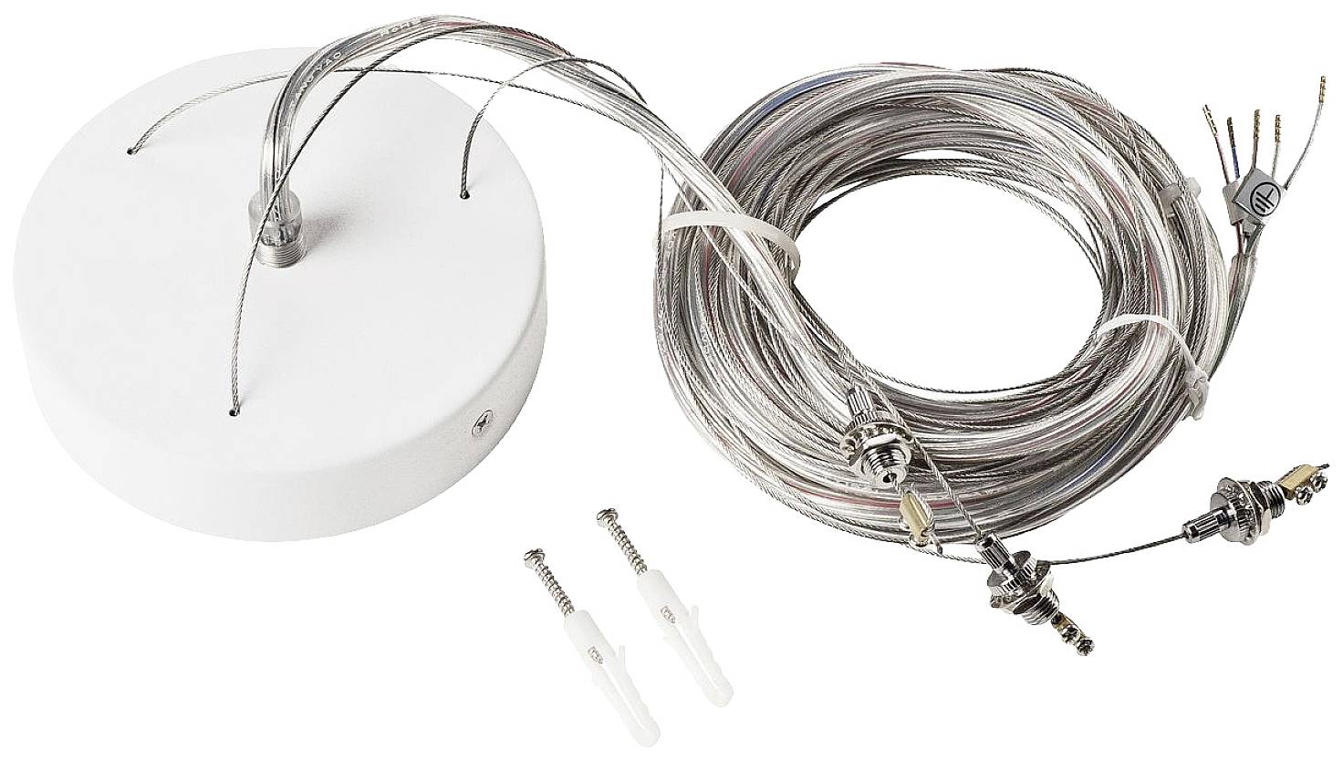 SLV MEDO 1001950 Suspensión de cable Blanco-0