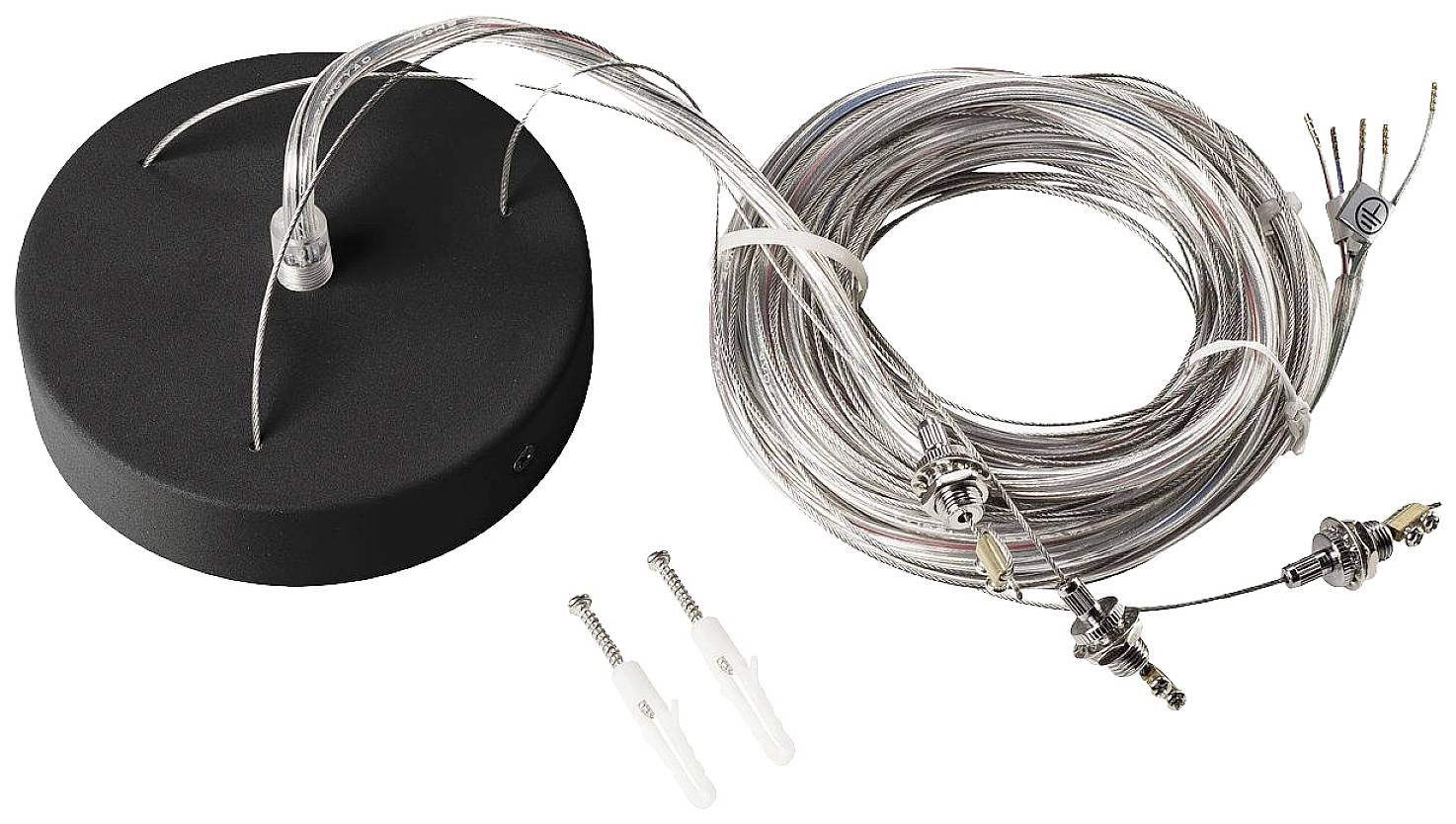 SLV MEDO 1001952 Suspensión de cable Schwarz