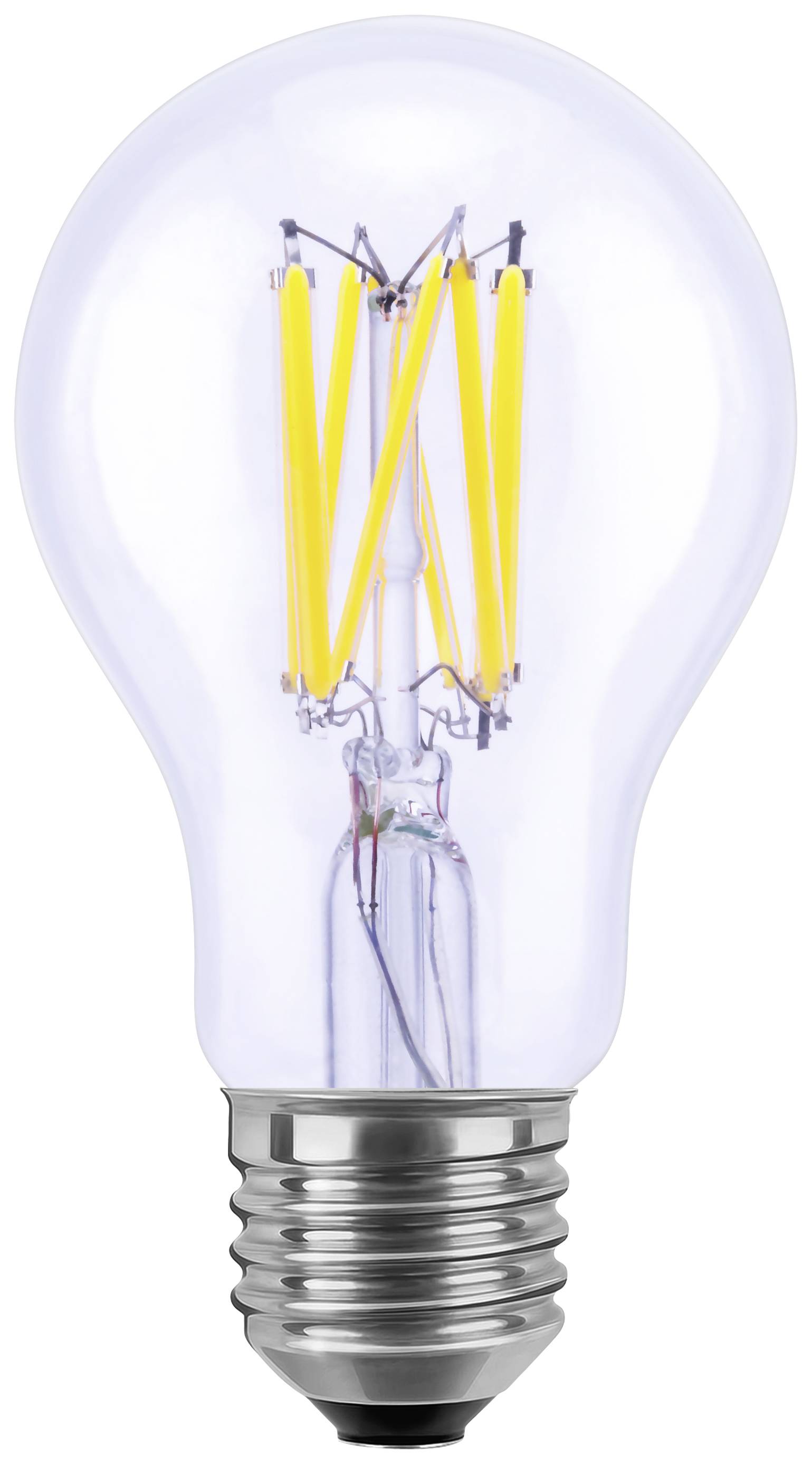 Segula 55805 LED Clase de eficiencia energética E (A - G) E27 Forma de bombilla incandescente 7.5 W = 66 W Blanco cálido-0