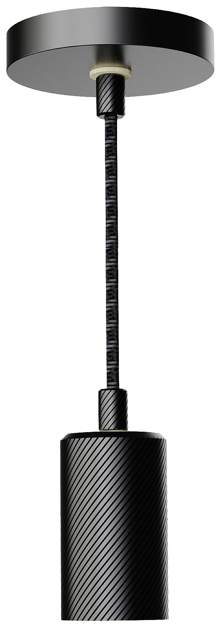 Segula Pendelleuchte ALIX „Wave“ schwarz 1m 70133 Luminaria LED pendular LED E27 Schwarz