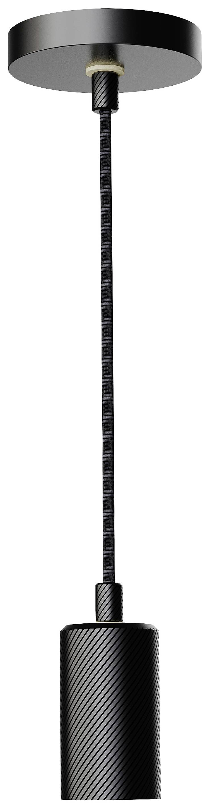 Segula Pendelleuchte ALIX „Wave“ schwarz 5m 70137 Luminaria LED pendular LED E27