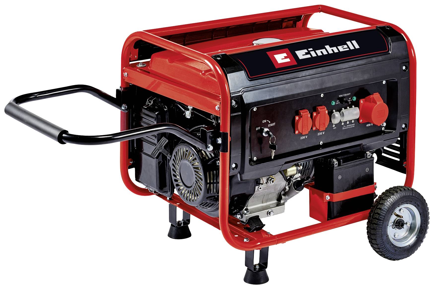Einhell Power X-Change TC-PG 55/E5 4 tiempos Generador eléctrico 7.5 kW 230 V, 400 V 80.400 kg 3600 W-0