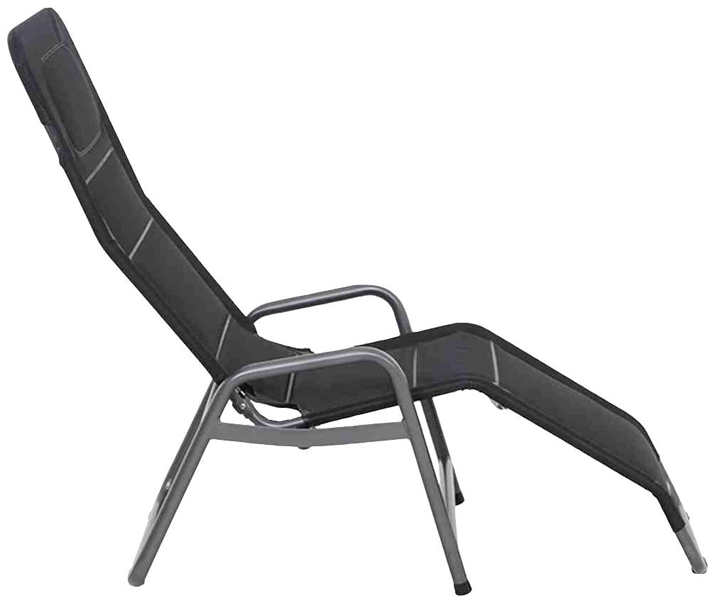 Siena Garden 02604303G Sillón reclinable Fanoantracita/negro-5