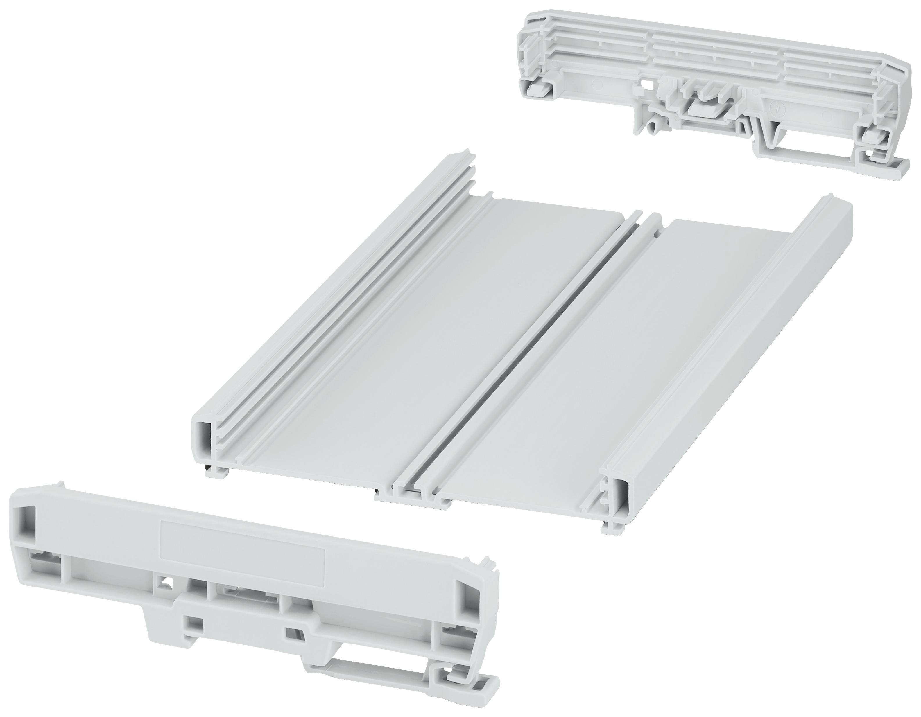Phoenix Contact UM-BASIC-KIT-B122-L200-7035 1300366 Carcasa de perfil 203.8 x 142.3 x 39.45 PVC Gris luminoso (RAL 7035) 1 UD(S).