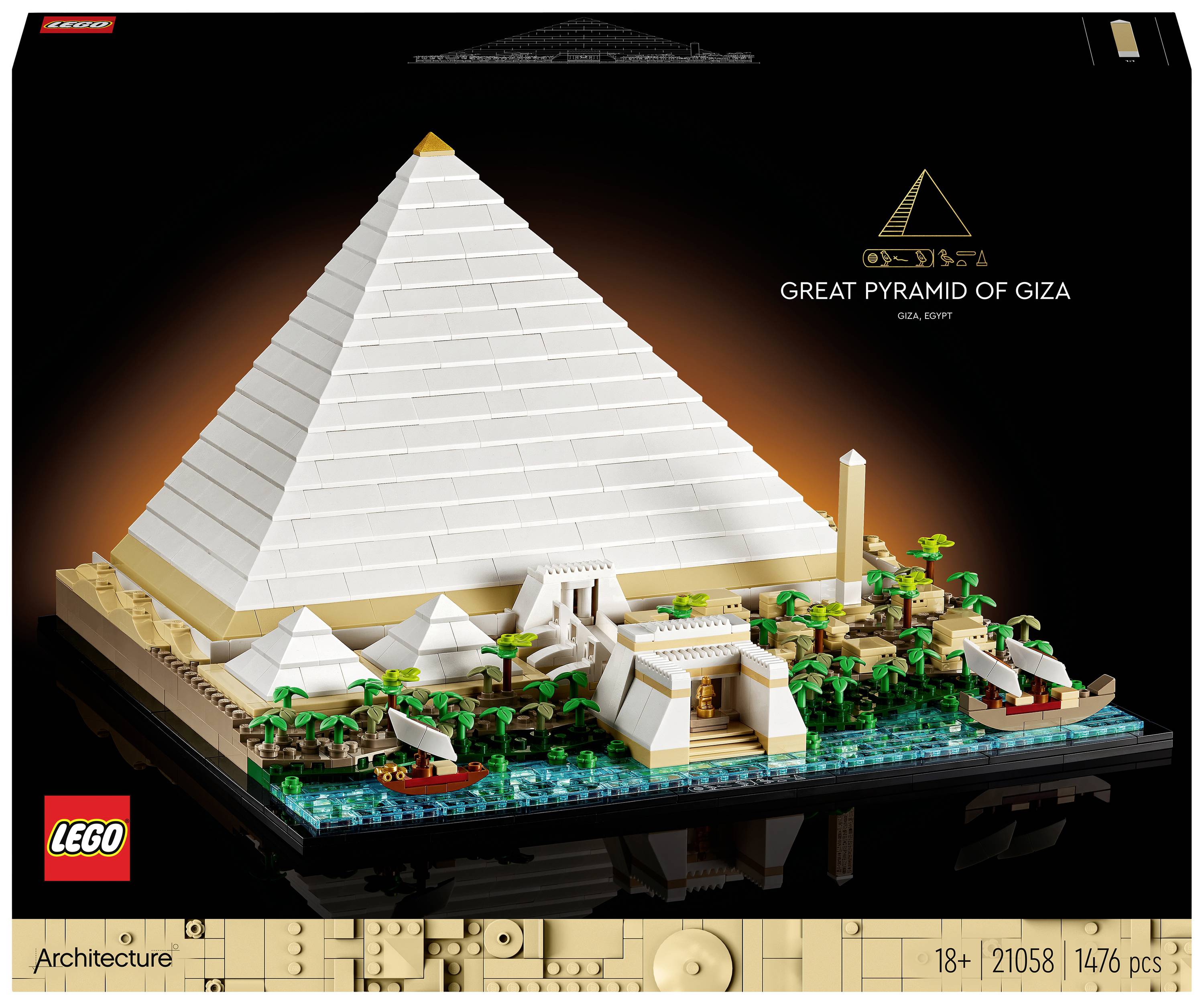 21058 LEGO® ARCHITECTURE Pirámide de Keops-0