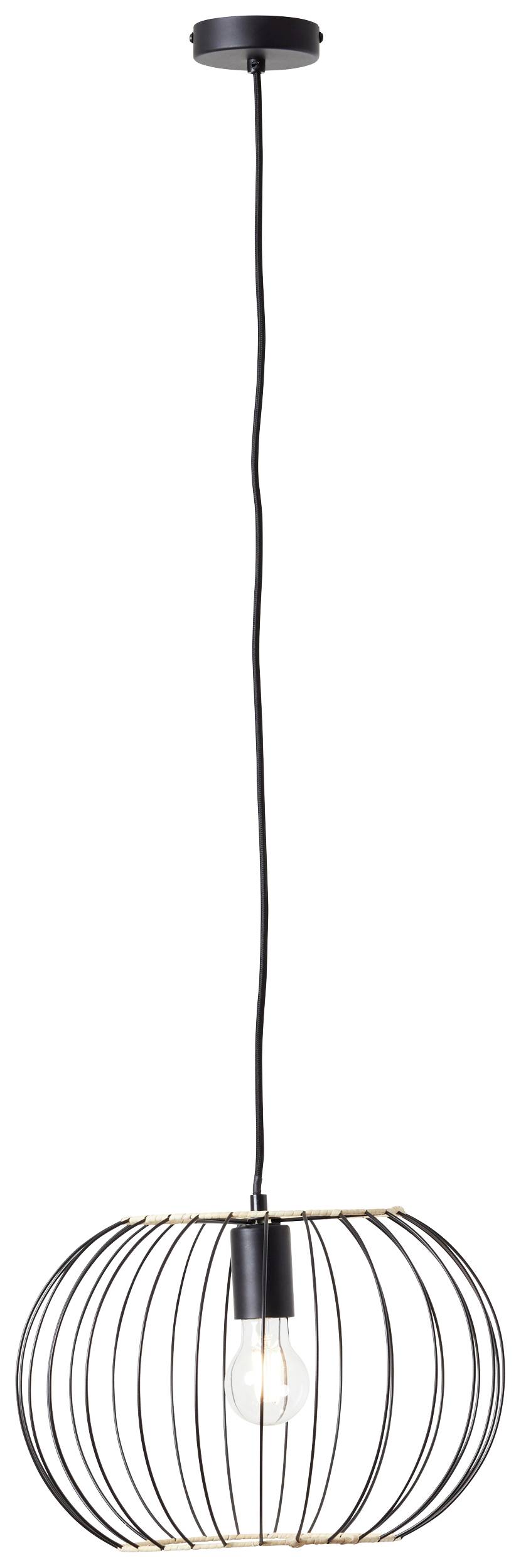 Brilliant Silemia 99393/76 Luminaria pendular E27 Negro (mate)
