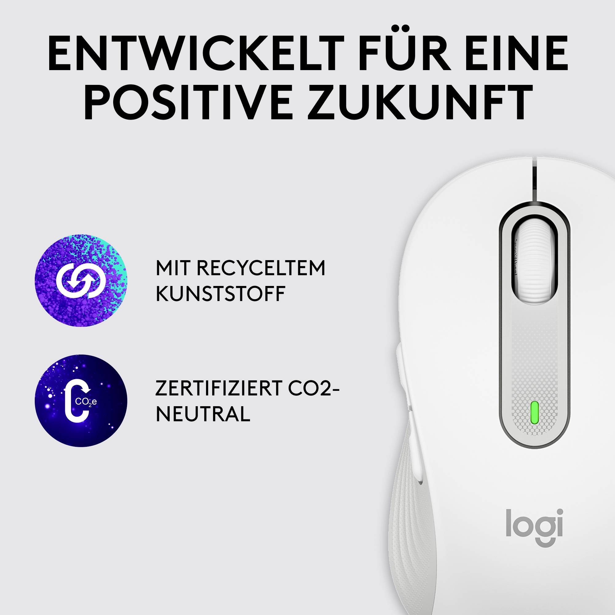 Logitech Signature M650 L Ratón WLAN Radiocontrolado, Bluetooth® Óptico Blanco 5 Teclas 4000 dpi-8