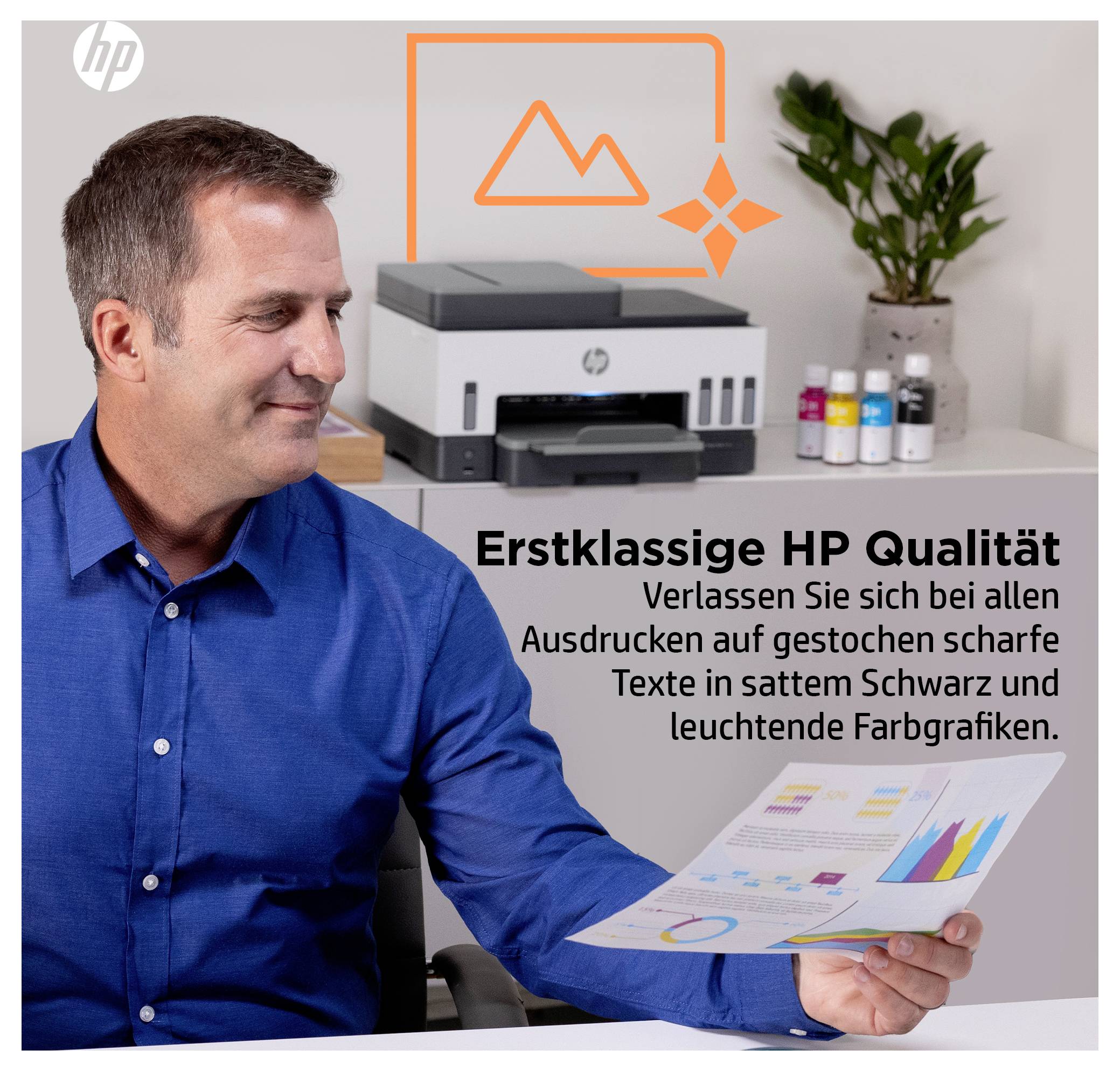 HP Smart Tank 7605 All-in-One Impresora multifunción Inyección de tinta Color A4 Impresora, escáner, fotocopiadora, fax -7