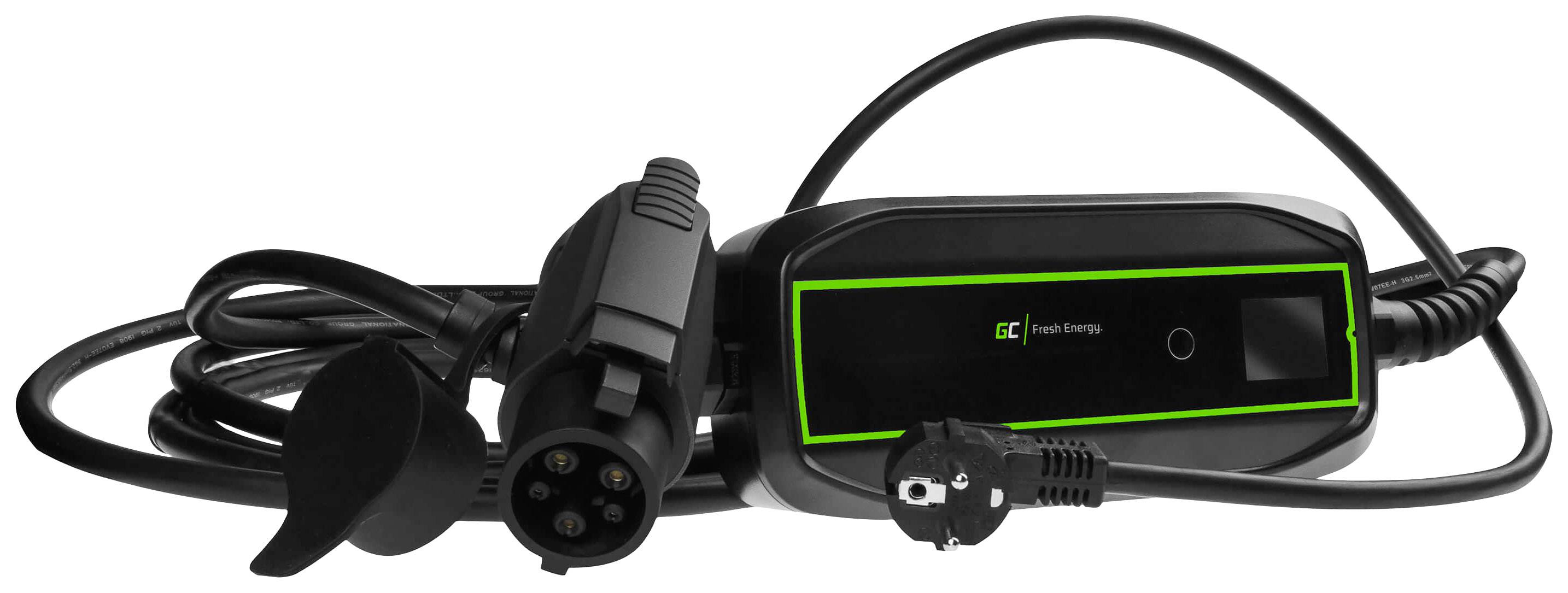 Green Cell EV PowerCable Estación de carga móvil Tipo 1 16 A Número de conexiones 1 3.6 kW-2