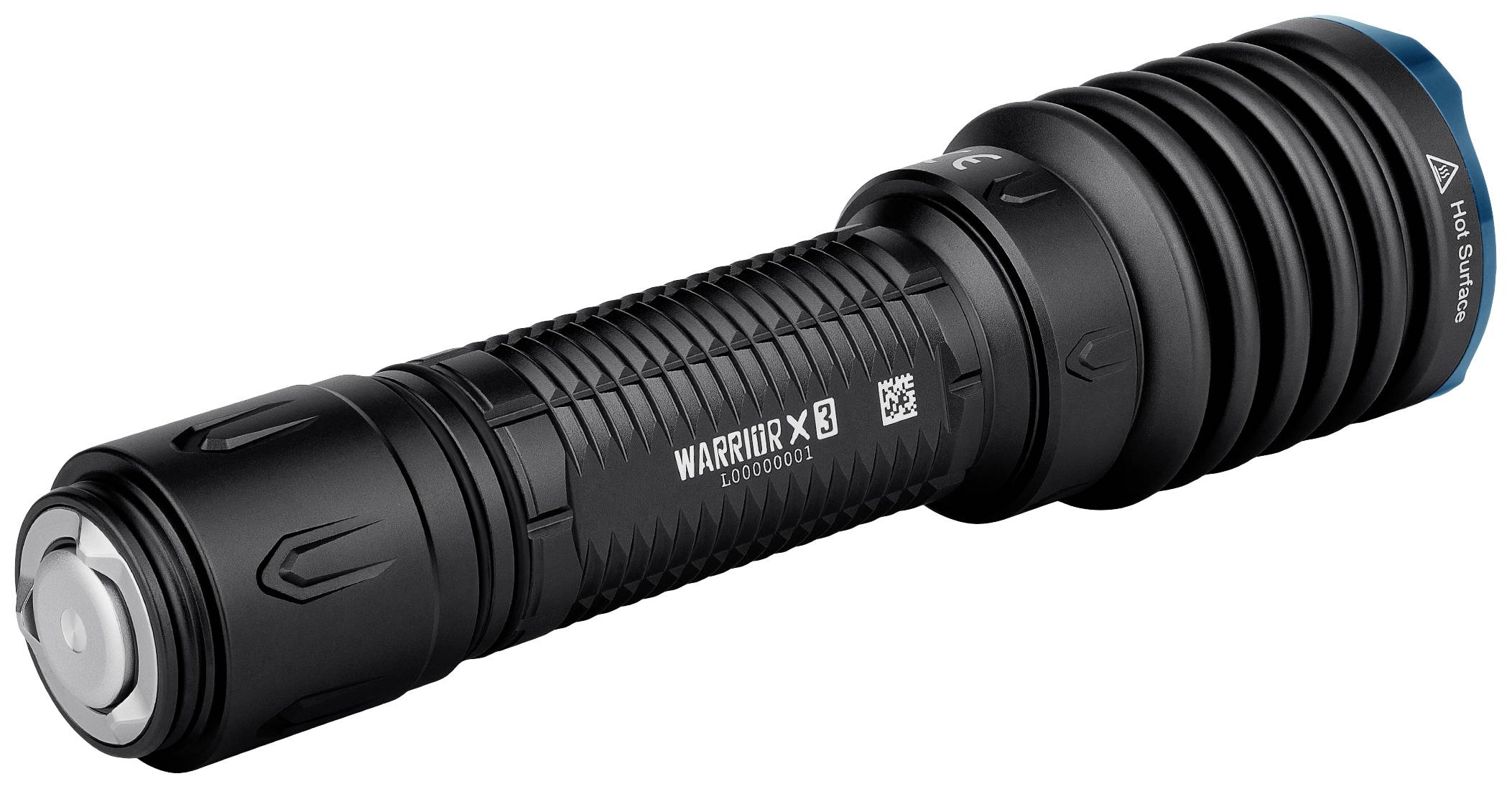 OLight Warrior X 3 black Warrior X 3 black LED Linterna de bolsillo Alimentación por baterías 2500 lm 8 h 255 g-1