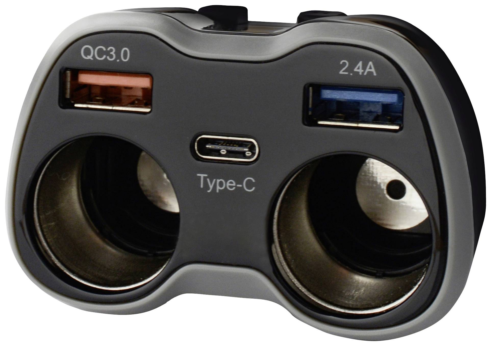 Technaxx 4915 TX-163 Distribuidor de encendedor de cigarrillos Número de conectores estándar 0 x Número de acoplamientos-4
