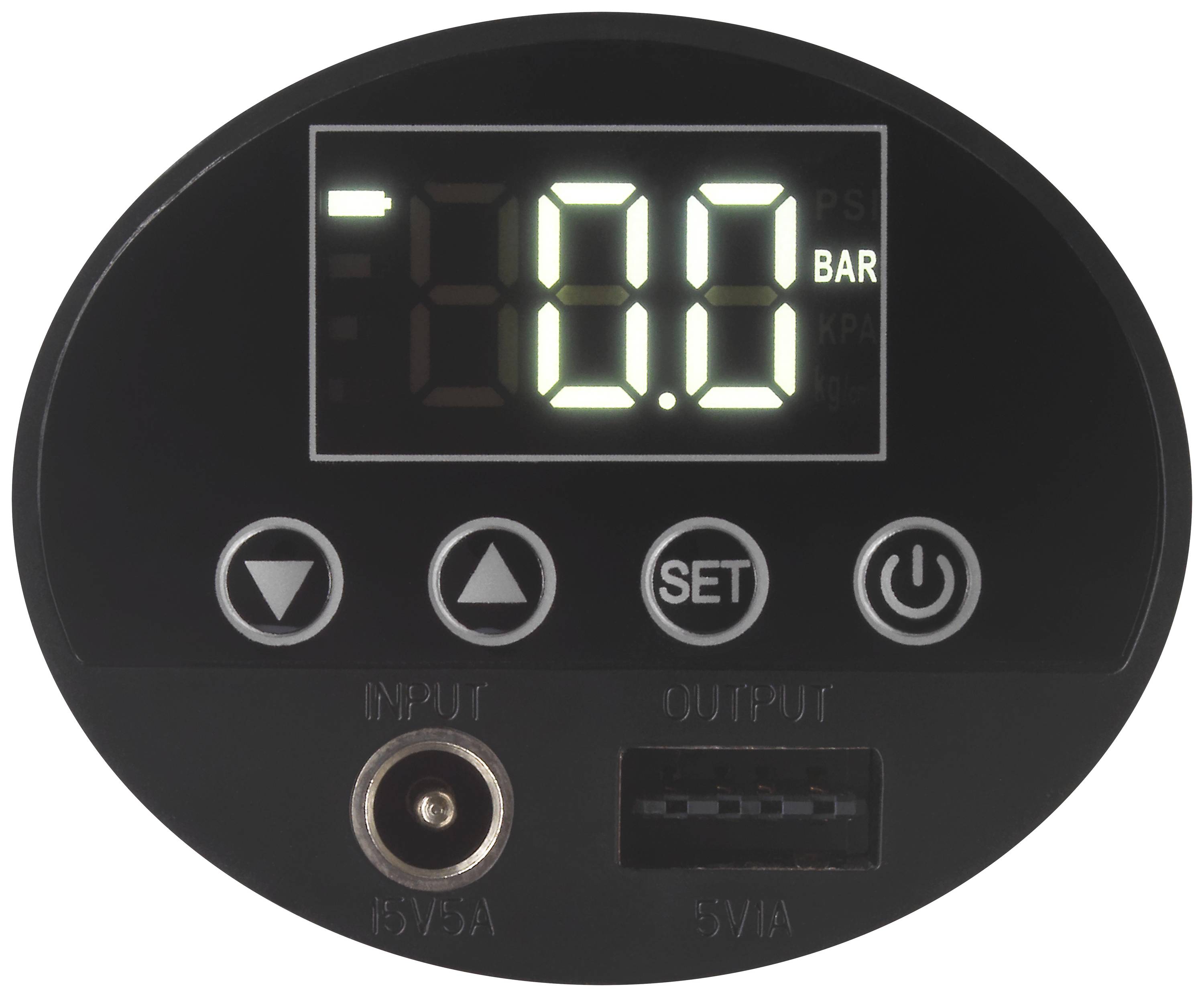TO-7693536 Compresor a batería AP-111 10.34 bar Con función de batería externa, Desconexión automática, Pantalla digital-3