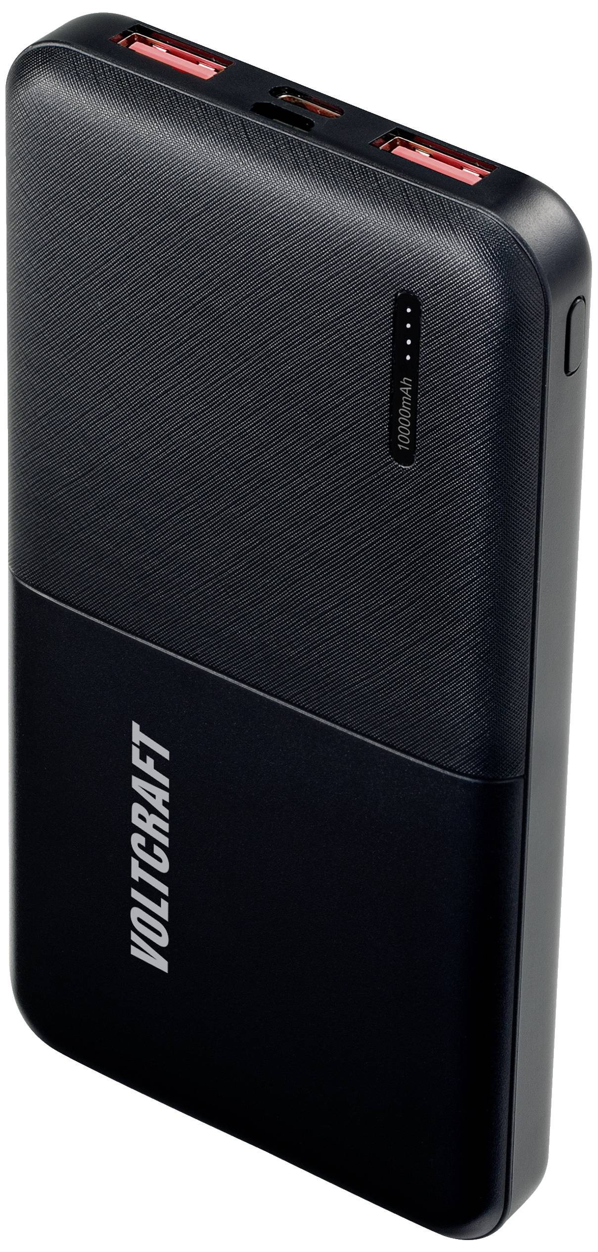 VOLTCRAFT PB-17C-M Batería externa (batería adicional) 10000 mAh Power Delivery LiPo Schwarz-1