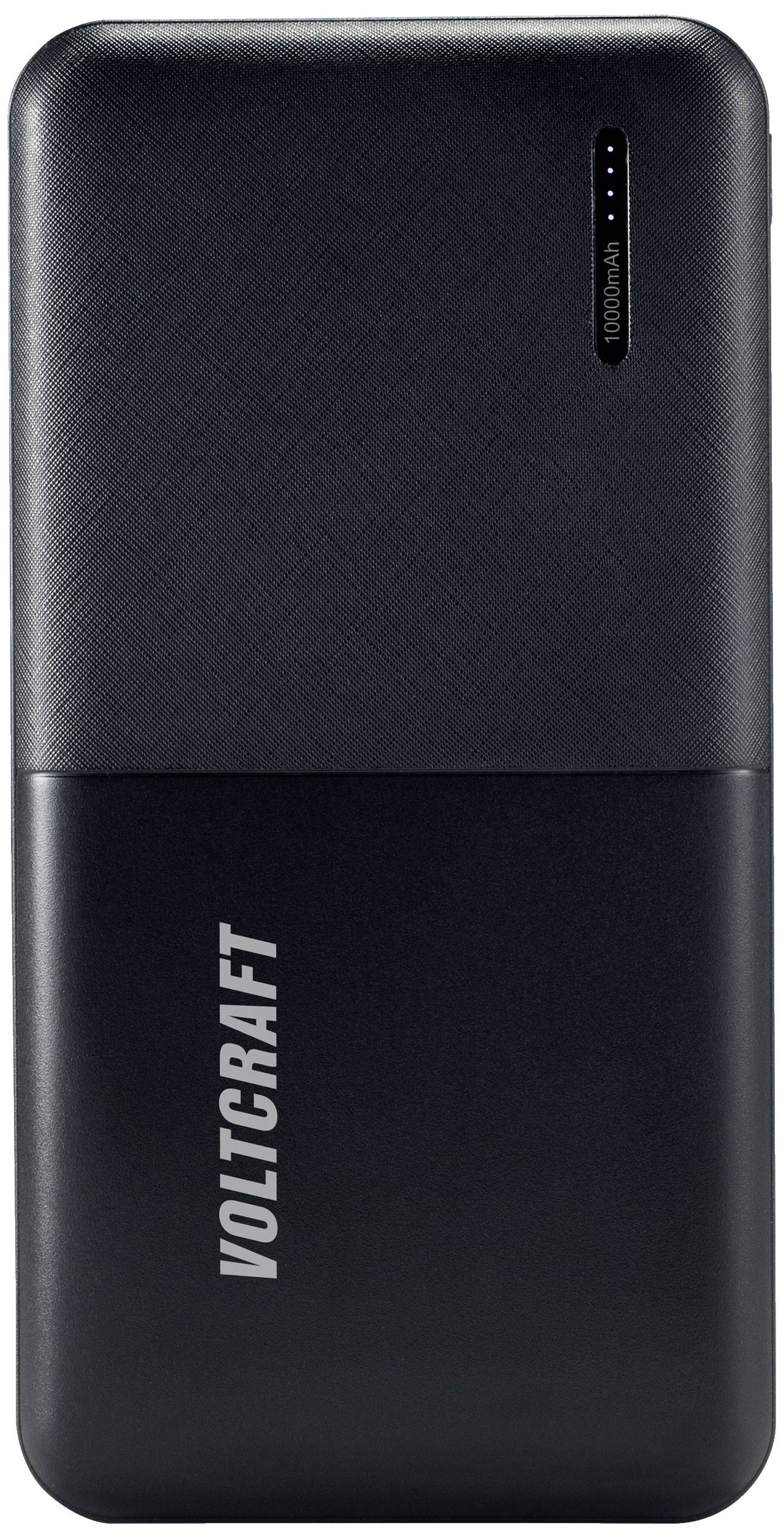 VOLTCRAFT PB-17C-M Batería externa (batería adicional) 10000 mAh Power Delivery LiPo Schwarz-2