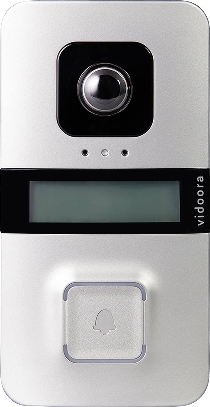 Grothe VD 720-L si Intercomunicador de puerta con vídeo LAN Unidad exterior Plata