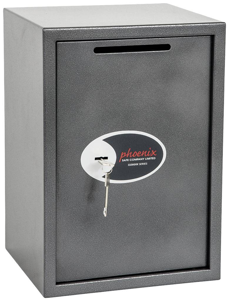 Phoenix SS0804KD VELA DEPOSIT HOME & OFFICE Caja fuerte Con ranura para billetes Candado de llave