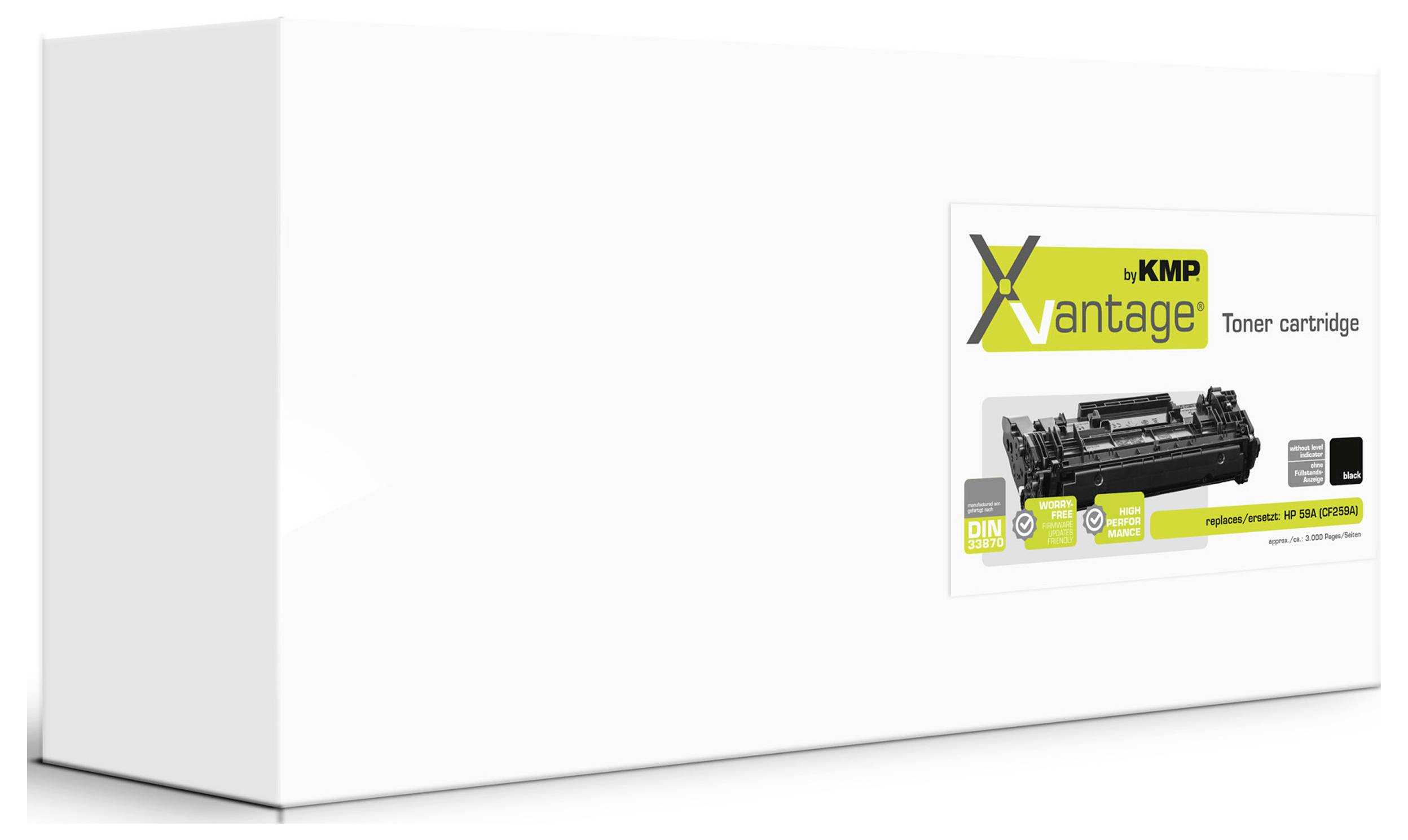 KMP Tóner reemplaza HP 59 (CF259A) Compatible Negro 3000 Lados H-T261A SP432410-4