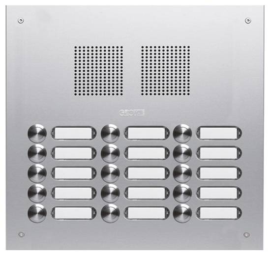 Grothe TS 787 3-5 Intercomunicador de puerta Unidad exterior Plata