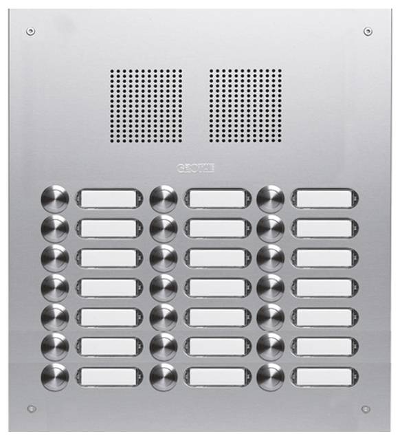 Grothe TS 787 3-7 Intercomunicador de puerta Unidad exterior Plata