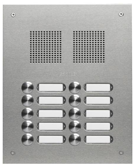 Grothe TS 788 2-5 Intercomunicador de puerta Unidad exterior Acero inoxidable V2A (cepillado)