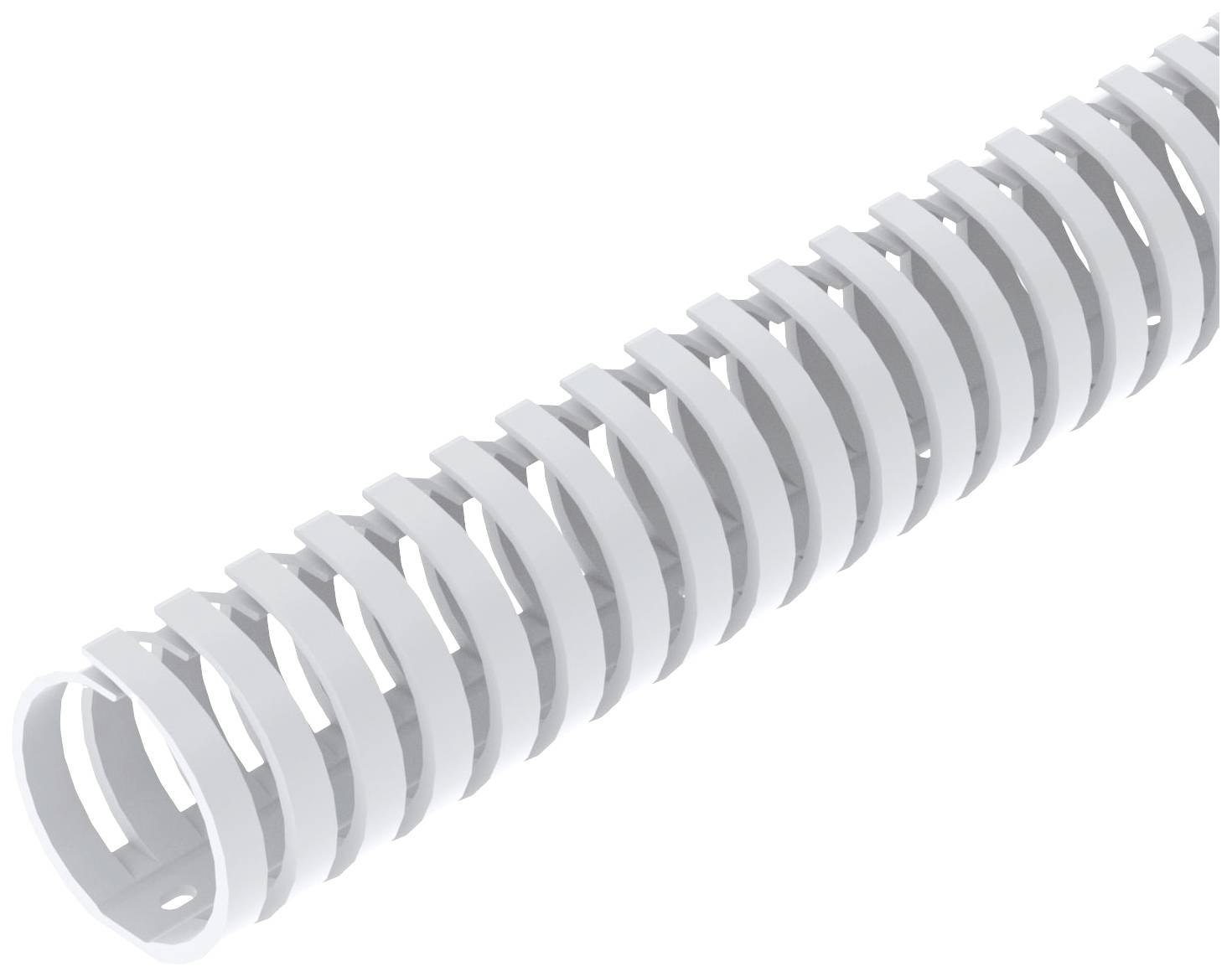 OBO Bettermann 6132609 Canal de cableado (Lon. x Anch. x Alt.) 500 x 45 x 48 mm 24 UD(S). Blanco