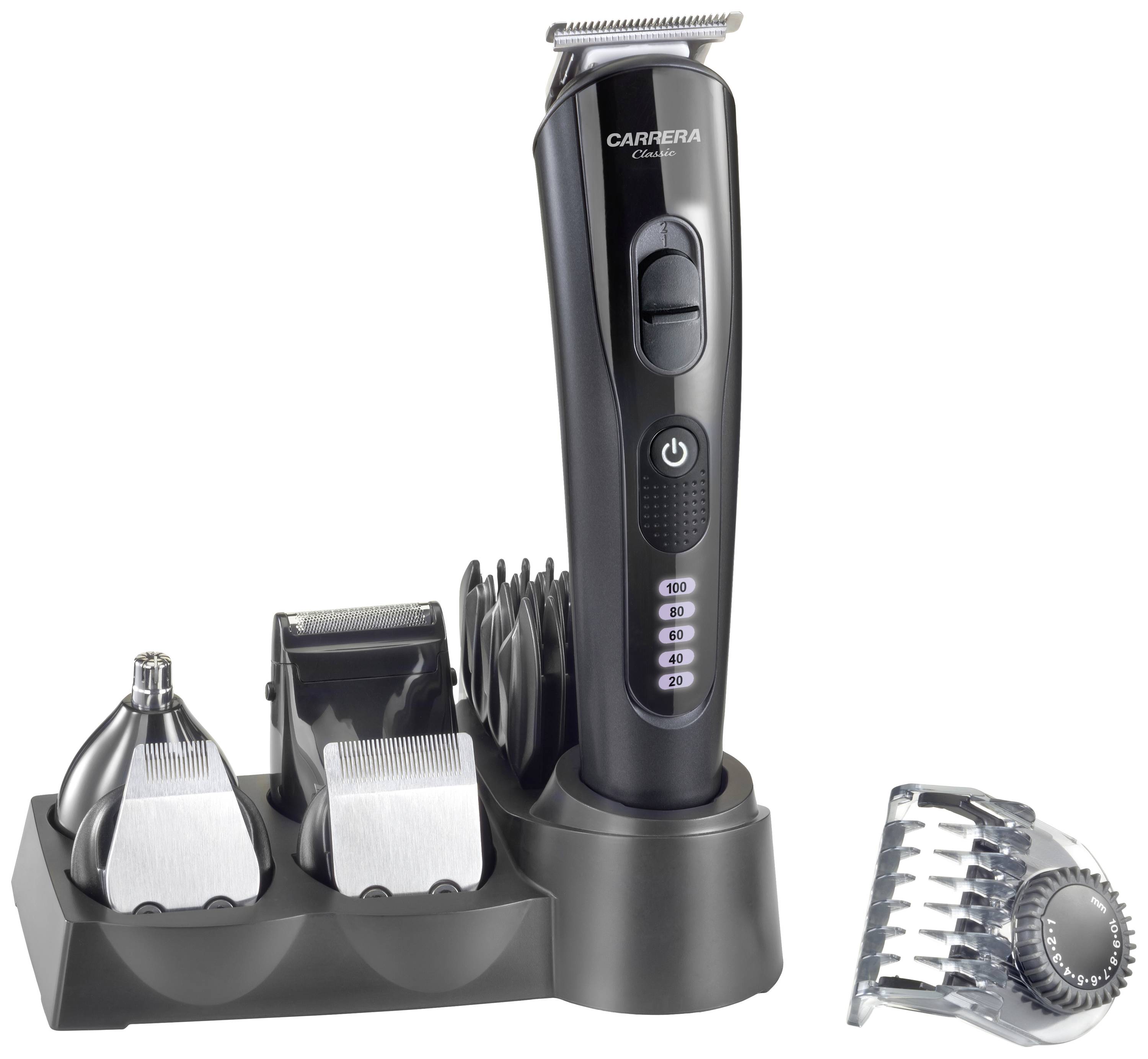 Carrera Beauty Classic 6in1 Máquina para cortar el pelo Gris-0