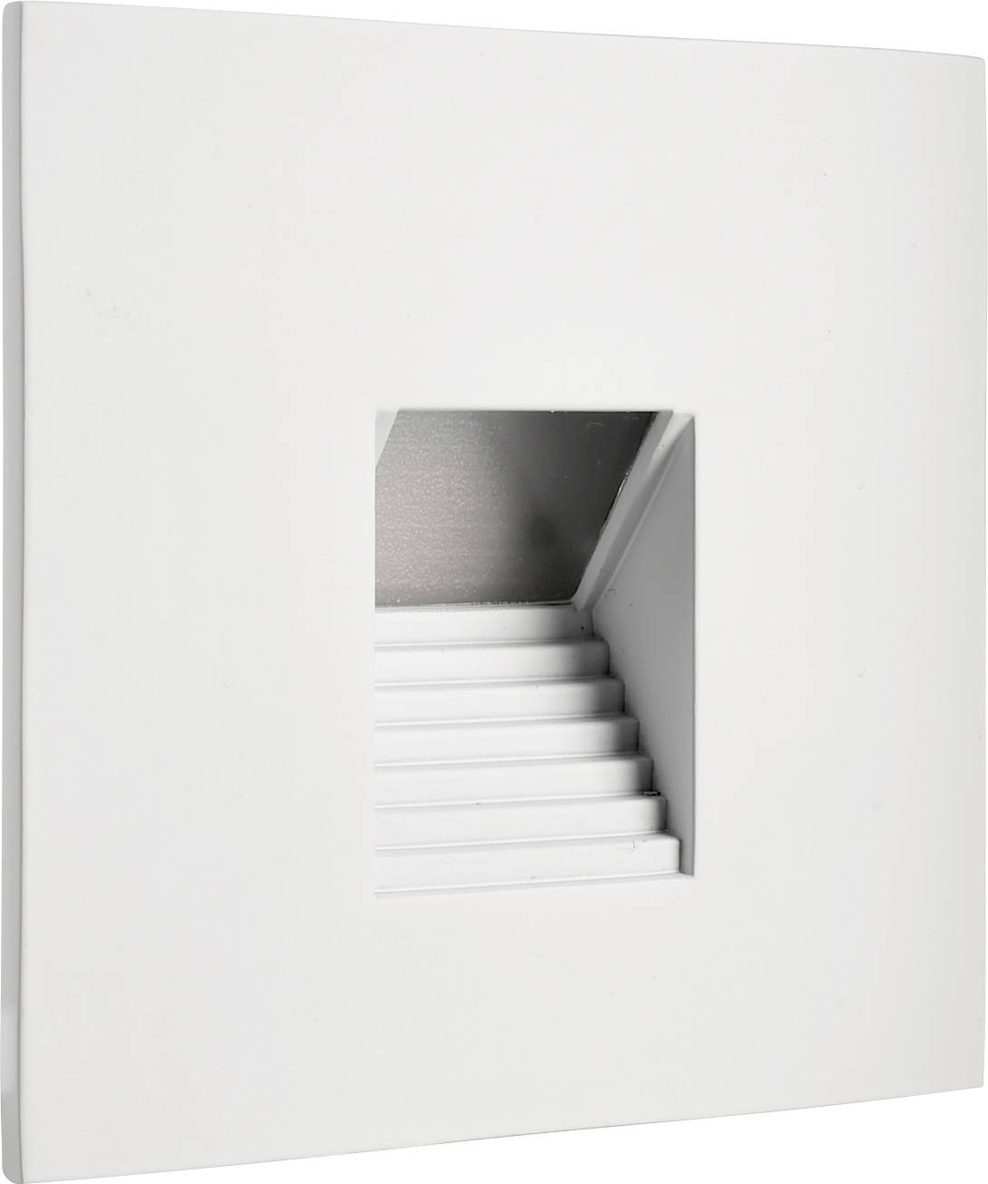 Deko Light Abdeckung eckig weiß Stufe für Alwaid 930485 Cubierta Blanco (RAL 9016)-0