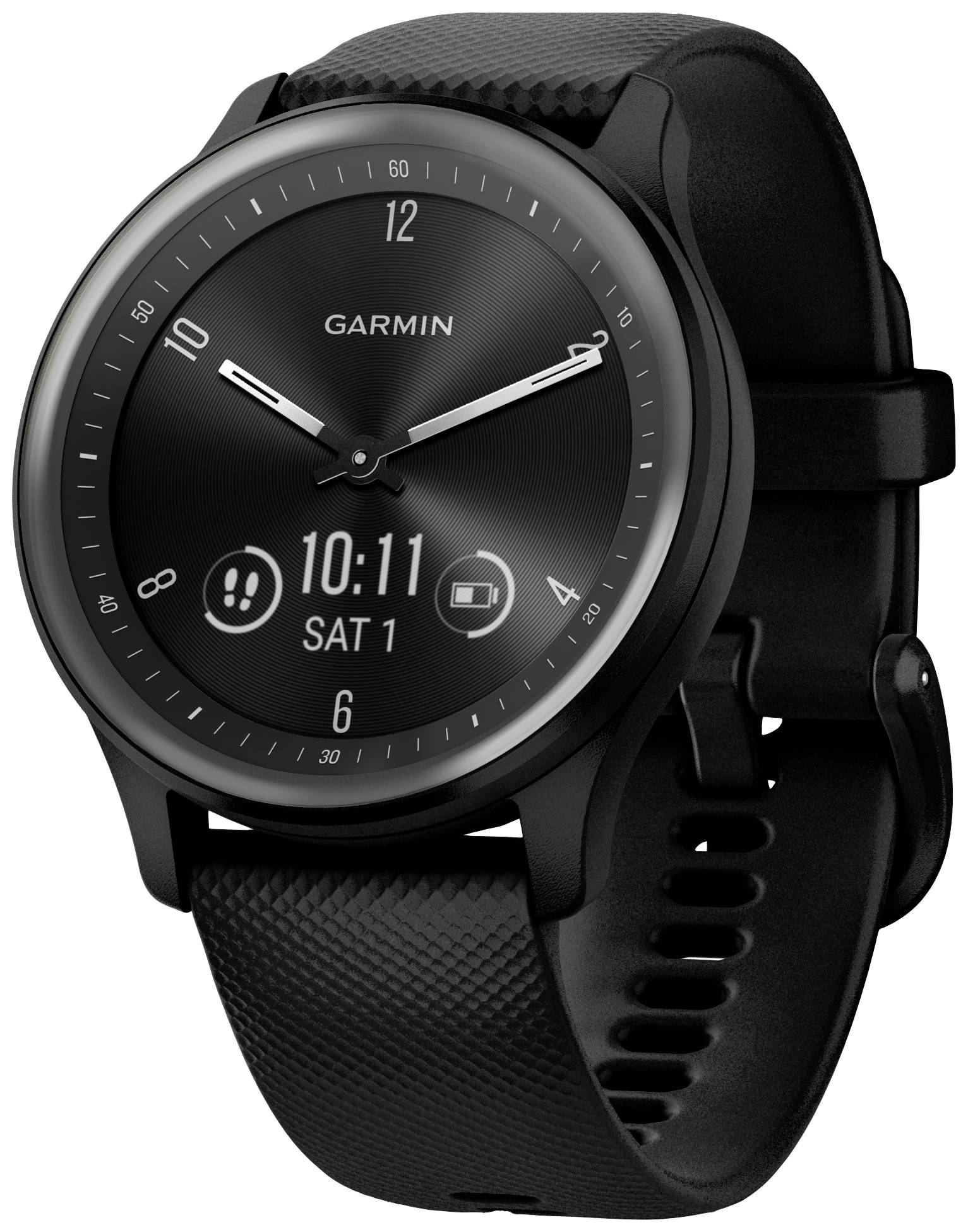 Garmin VIVOMOVE® SPORT Fitness-Tracker Schwarz-0
