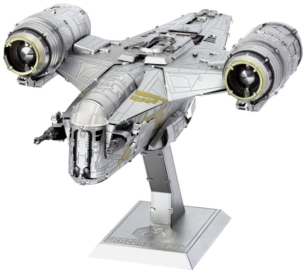 Metal Earth Iconx STAR WARS Mandalorian - Razor Crest™ Kit de montaje metálico
