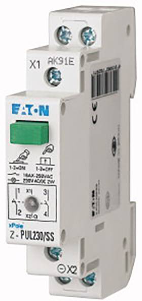 Interruptor de golpes de corriente Naranja 16 A 2 contactos NA 230 V/AC, 230 V/DC Eaton Y7-276297