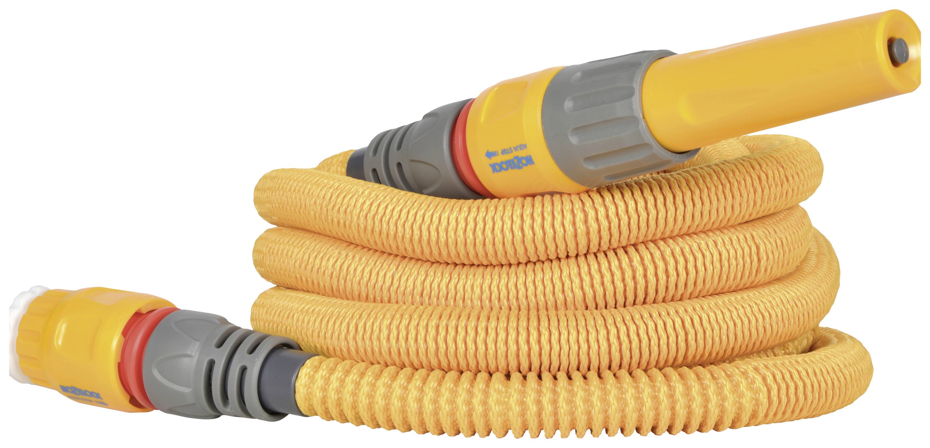 Hozelock 100-100-242 Wonderhoze Manguera de jardín Hose inner diameter=14 mm 12.5 m 5/8 pulgada 1 Set Amarillo-0