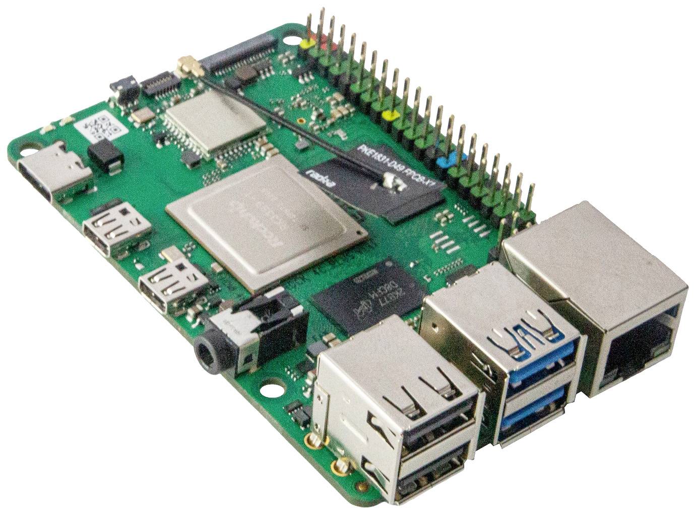 Radxa Starter Kit Rock 4 C+ 4 GB 6 x Fuente de alimentación incluida, Cable HDMI incluido, Carcasa incluida-2