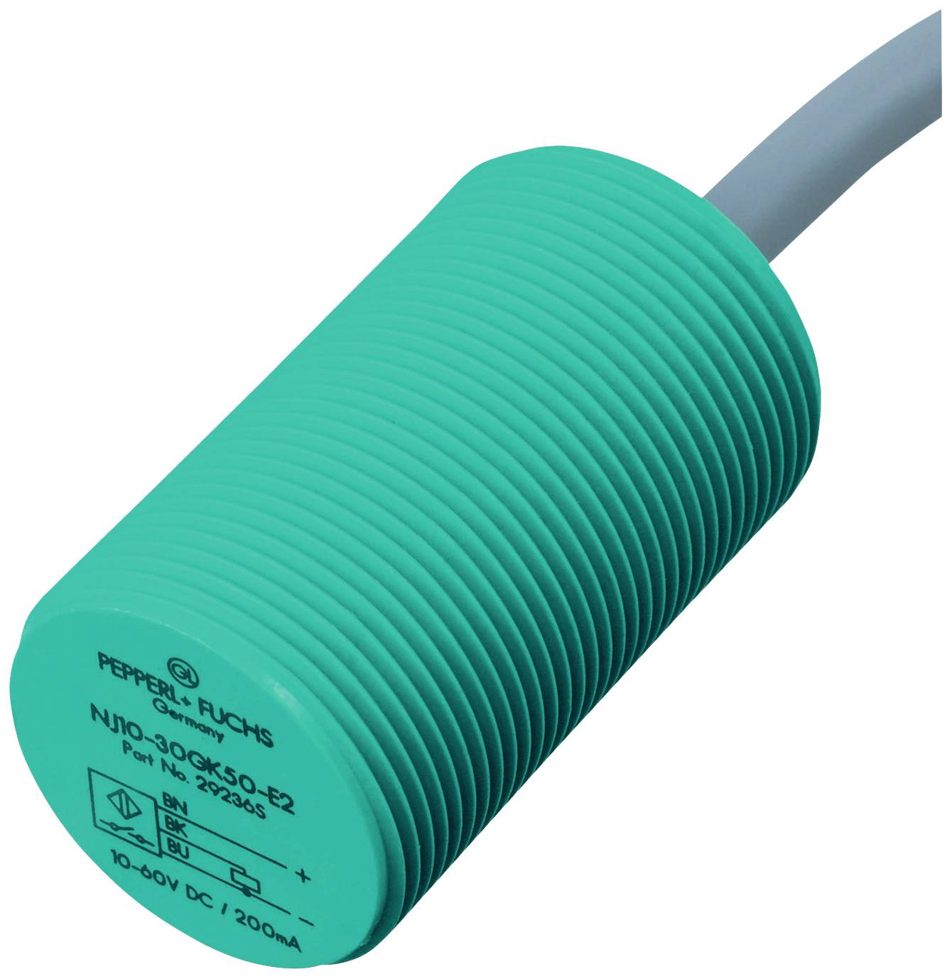 Pepperl+Fuchs Sensor Inductivo NBB10-30GK50-E1-M 248875 M30 Enrasado NPN-0