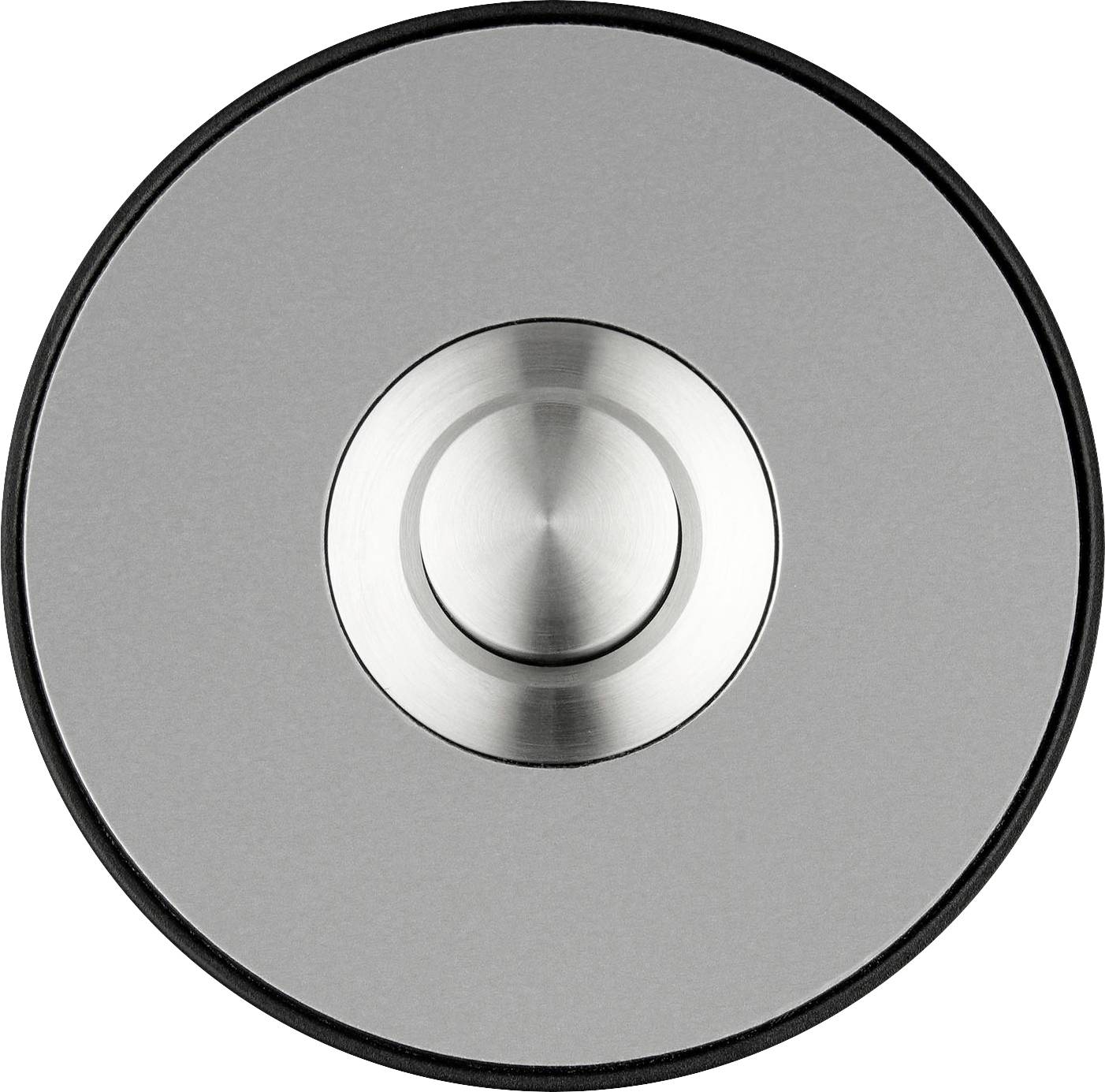 Grothe 64191 Timbre Aspecto de acero inoxidable, Schwarz-0
