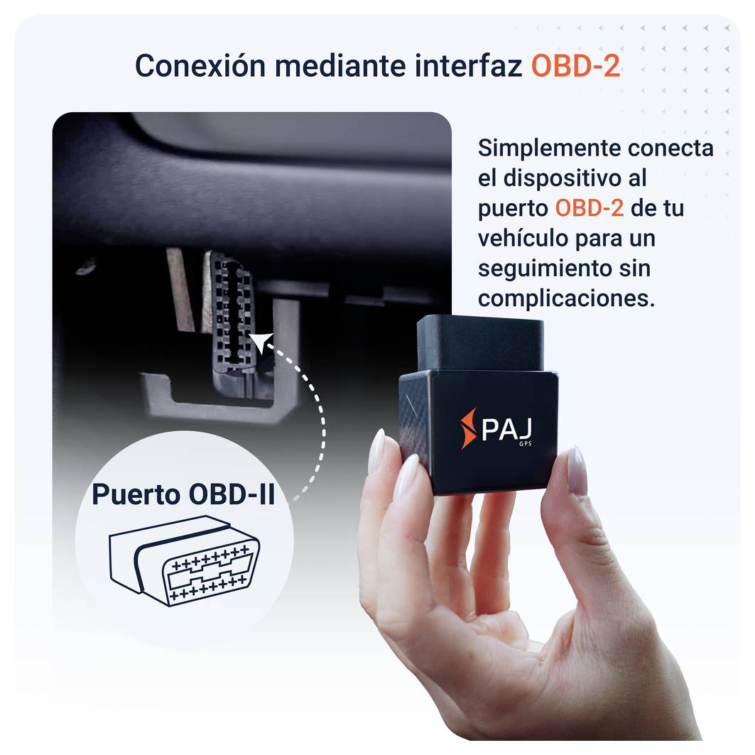 PAJ GPS CAR OBD 4G 2.0 Rastreador GPS Rastreador de vehículos Schwarz 1 UD(S).-3