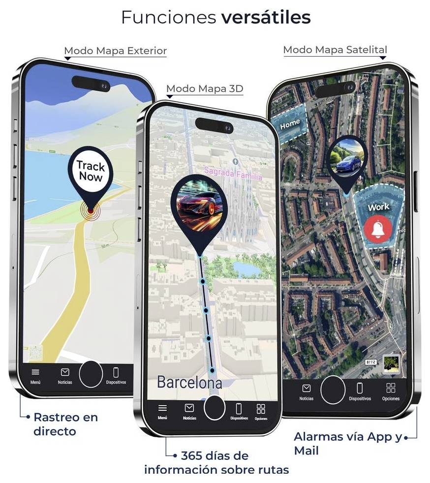 Salind GPS SALIND 114 G Rastreador GPS Rastreador de vehículos Schwarz 1 UD(S).-3