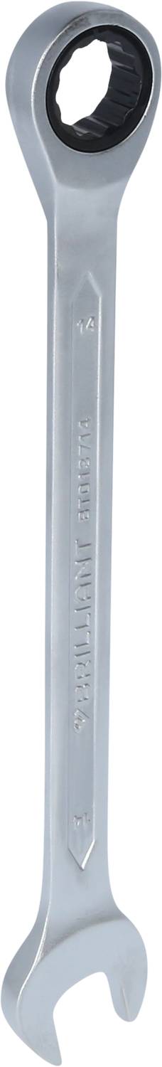 Brilliant Tools BT013714 BT013714 Llave combinada de carraca Ancho de llave (métrica) (solo para títulos) 14 mm