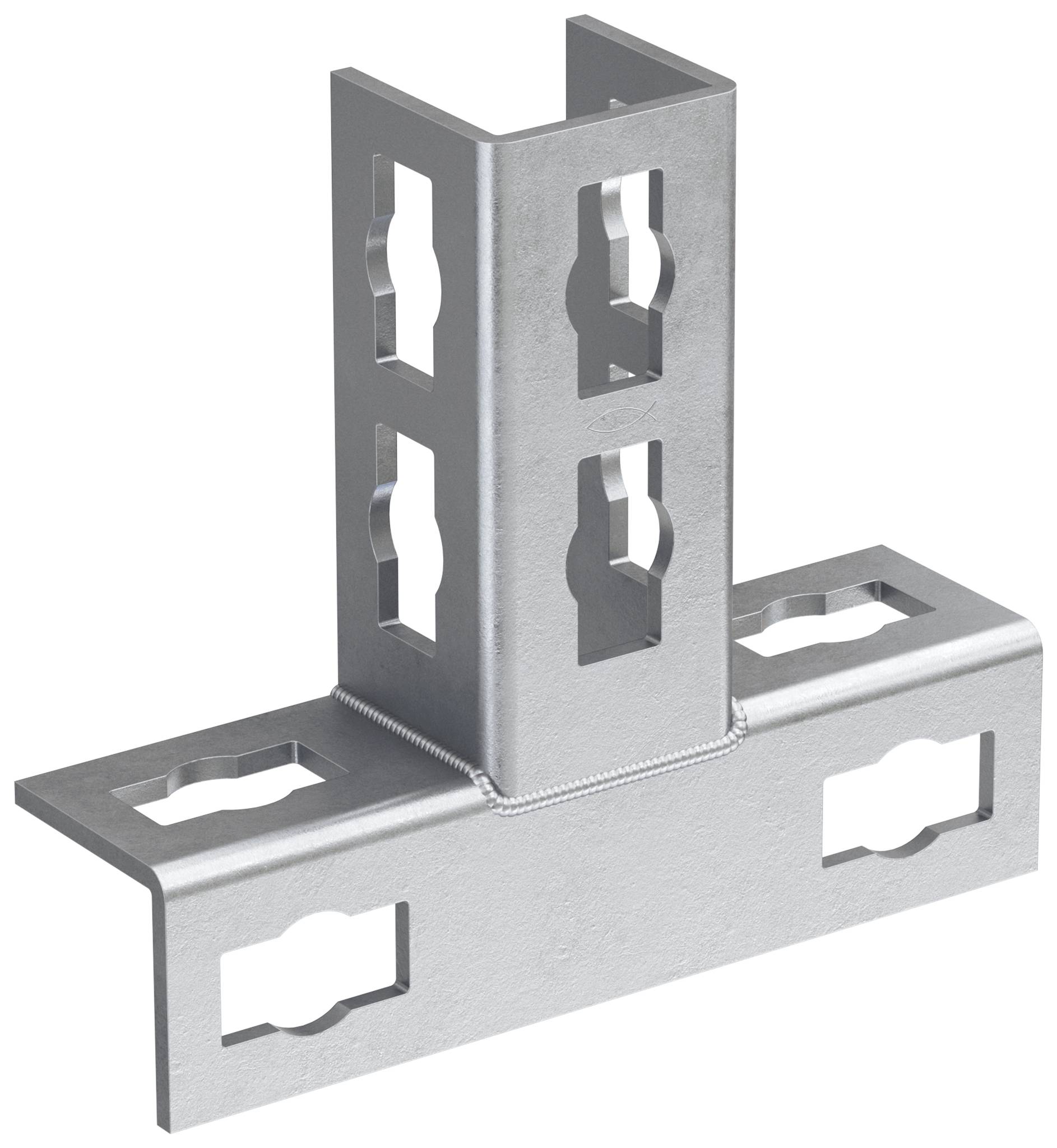Fischer PFUF 2D Pieza de unión Acero galvanizado al fuego 563149 10 UD(S).