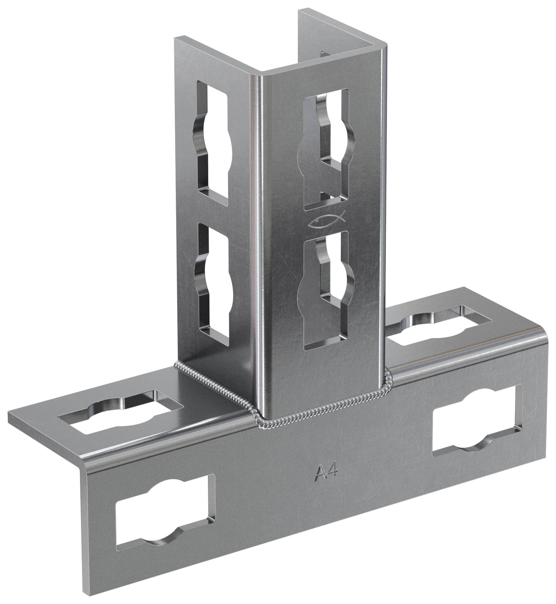 Fischer PFUF 2D Pieza de unión Acero inoxidable 563150 10 UD(S).