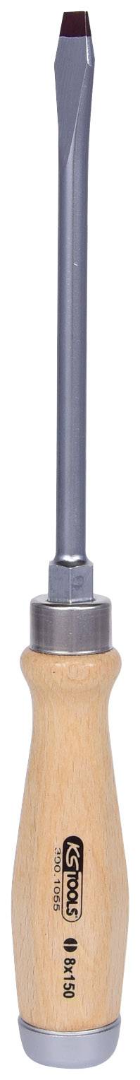 KS Tools 3001055 Destornillador de ranura Longitud de la cuchilla: 150.0 mm DIN 5265-0