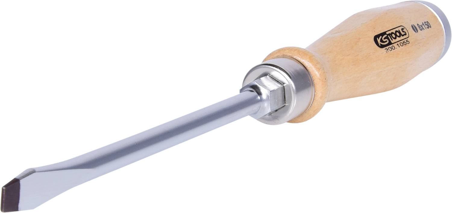 KS Tools 3001055 Destornillador de ranura Longitud de la cuchilla: 150.0 mm DIN 5265-8