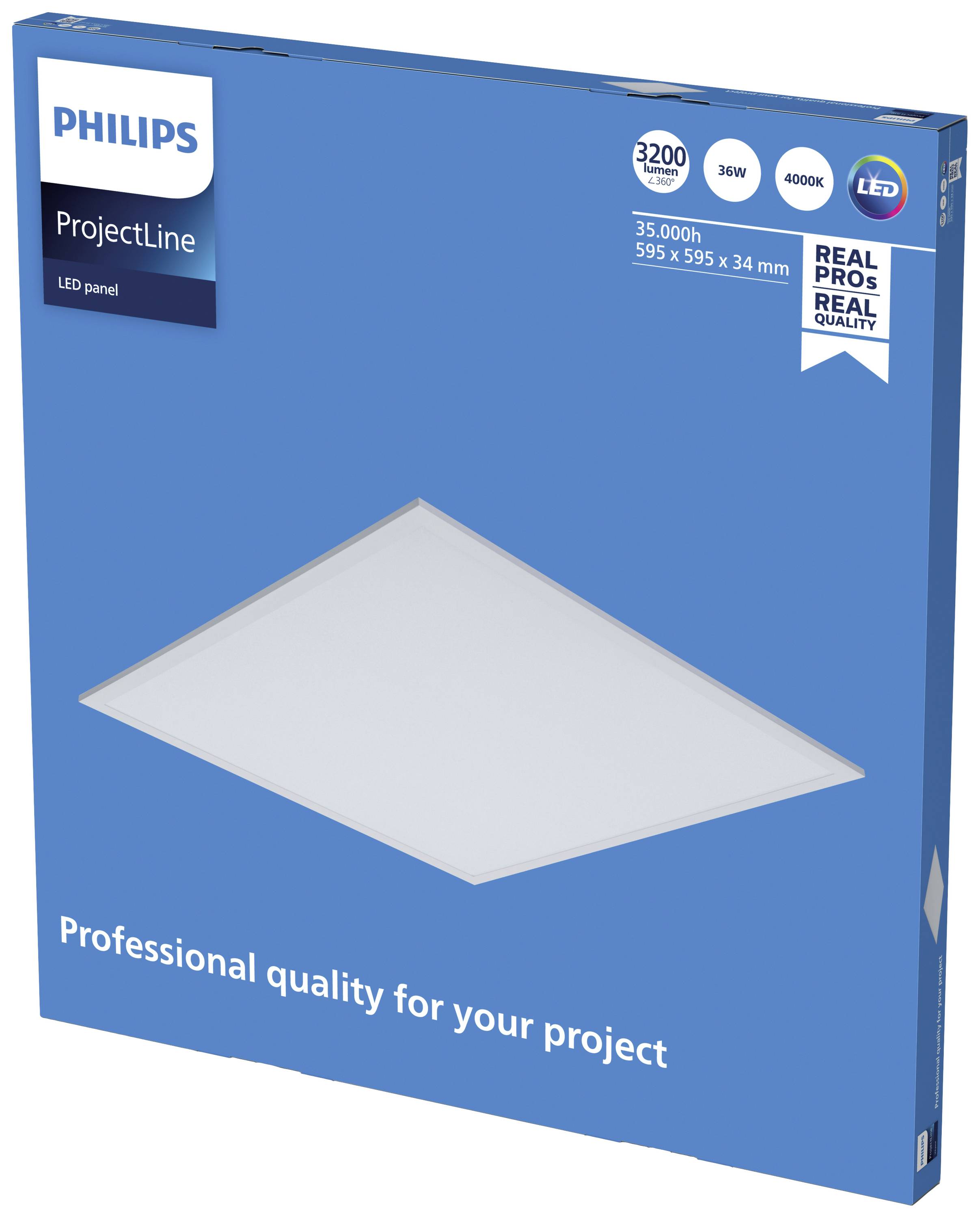 Philips LED ProjectLine 8719514955271 Panel LED 28 W Blanco natural Blanco-1