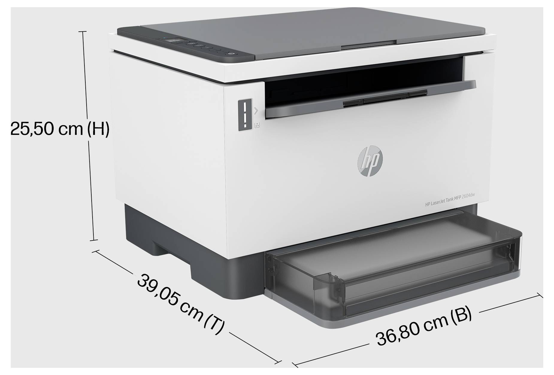 HP LaserJet Tank MFP 2604 dw Impresora multifunción Láser Blanco y negro A4 Impresora, escáner, fotocopiadora Bluetooth®-9