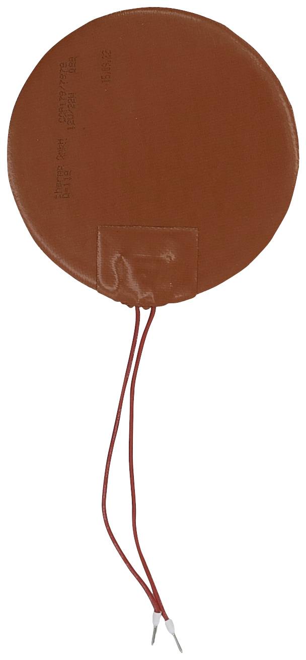 Thermo TECH Silicona Lámina calefactora 12 V/AC, 12 V/DC 22 W Tipo de protección IPX7 (Ø) 118 mm-0