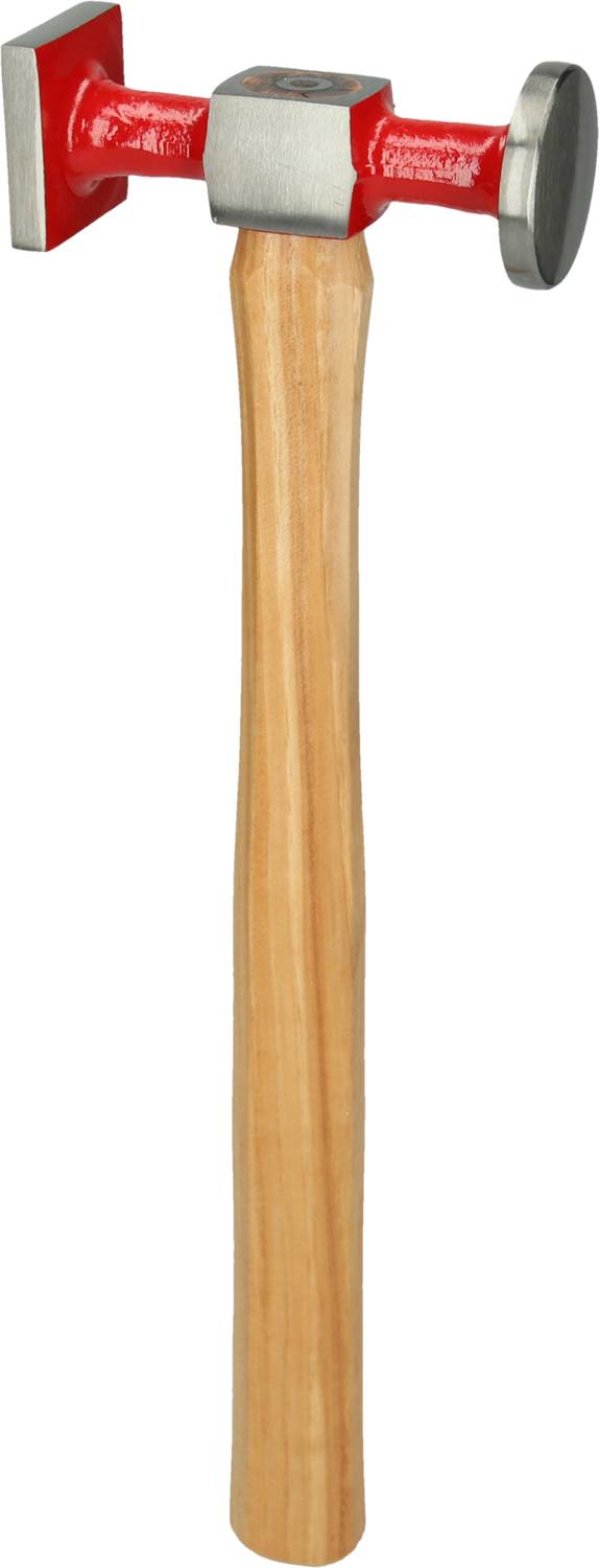 KS Tools 140.2134 Martillo estándar para carrocería, grande, redondo/cuadrado/convexo, 325 mm-0