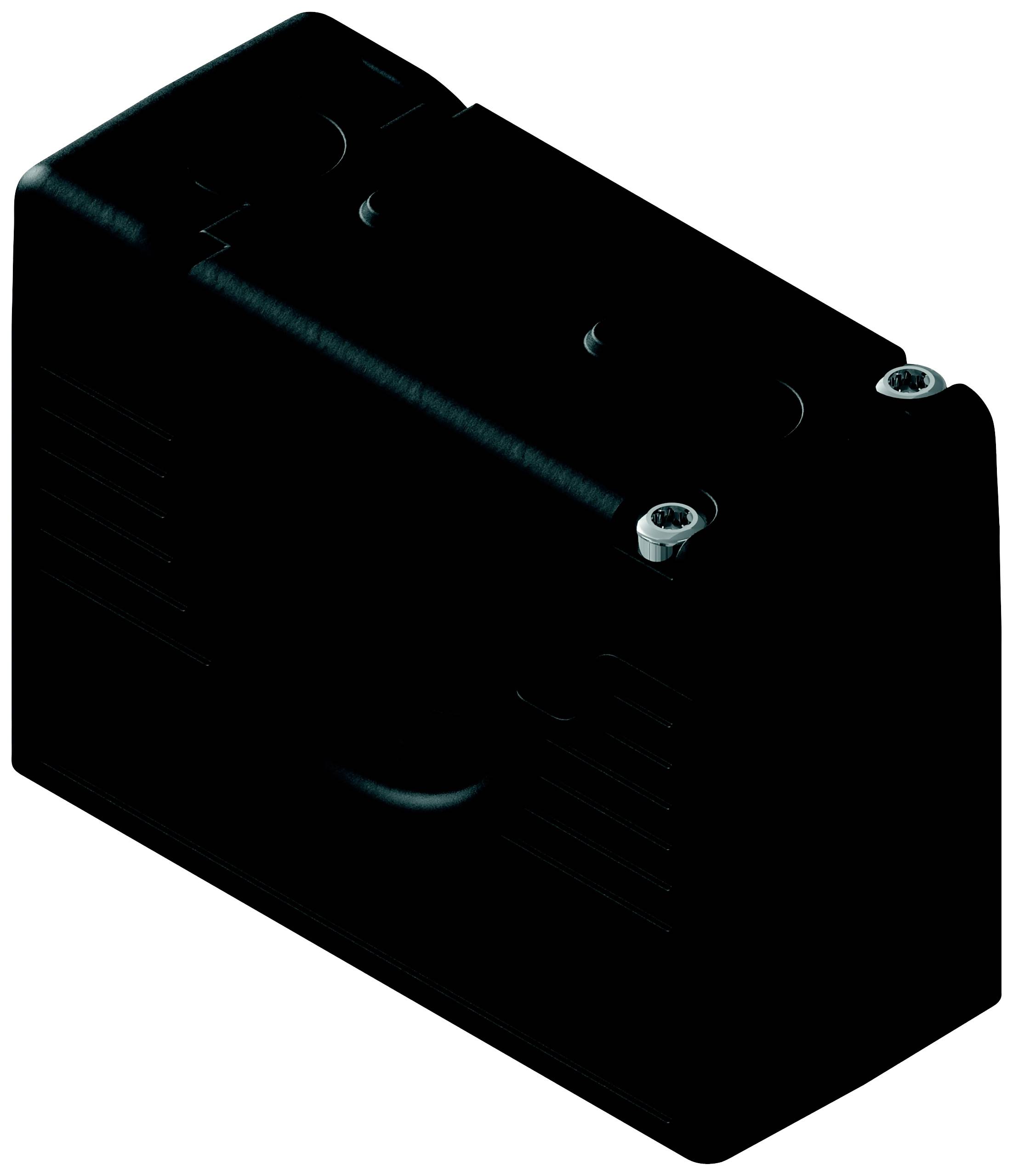 Fränkische Rohrwerke 4892601900 Escuadra de fijación Schwarz 4 UD(S). Sin halógenos-0