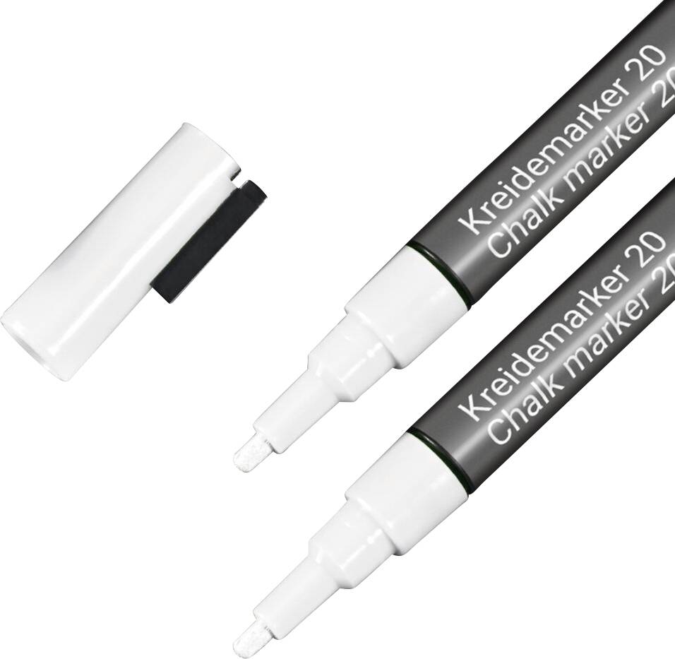 Sigel BA178 Marcador de tiza Blanco 1 mm, 2 mm N/A