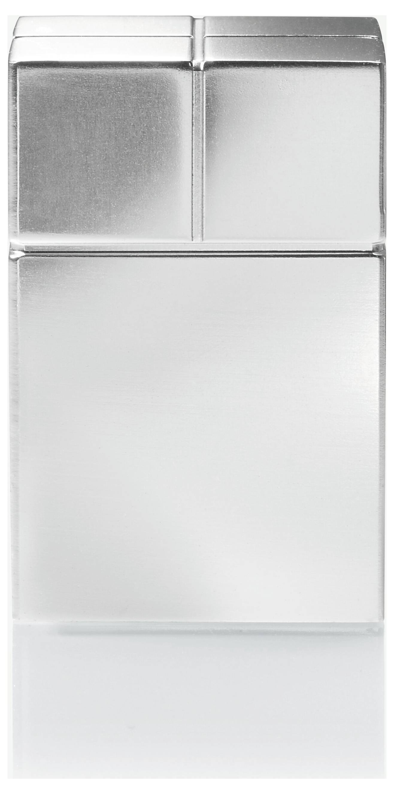 Sigel Imán de neodimio C30 "Ultra-Strong" (Anch. x Alt. x Prof.) 20 x 30 x 20 mm Dado Plata 2 UD(S). BA707-3