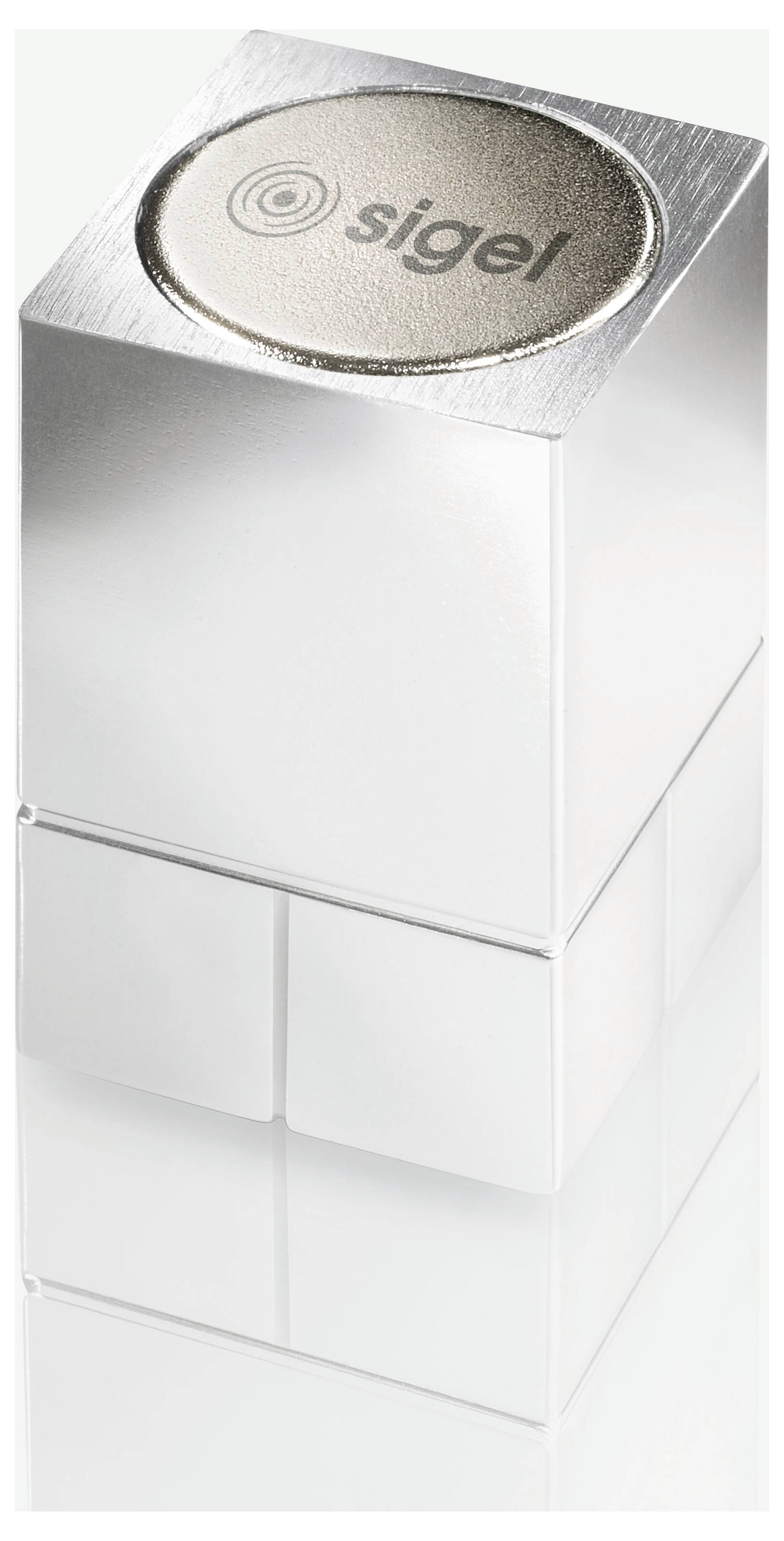 Sigel Imán de neodimio C30 "Ultra-Strong" (Anch. x Alt. x Prof.) 20 x 30 x 20 mm Dado Plata 2 UD(S). BA707-4